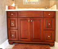 Bow Front Guest Bath